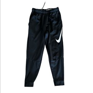 Nike Men's Therma Fit Graphic Tapered GX Swoosh Pants 800317-010 Size S